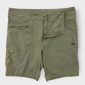 Outdoor‎ Research Equinox Shorts Hiking Travel Lightweight Olive Size 36